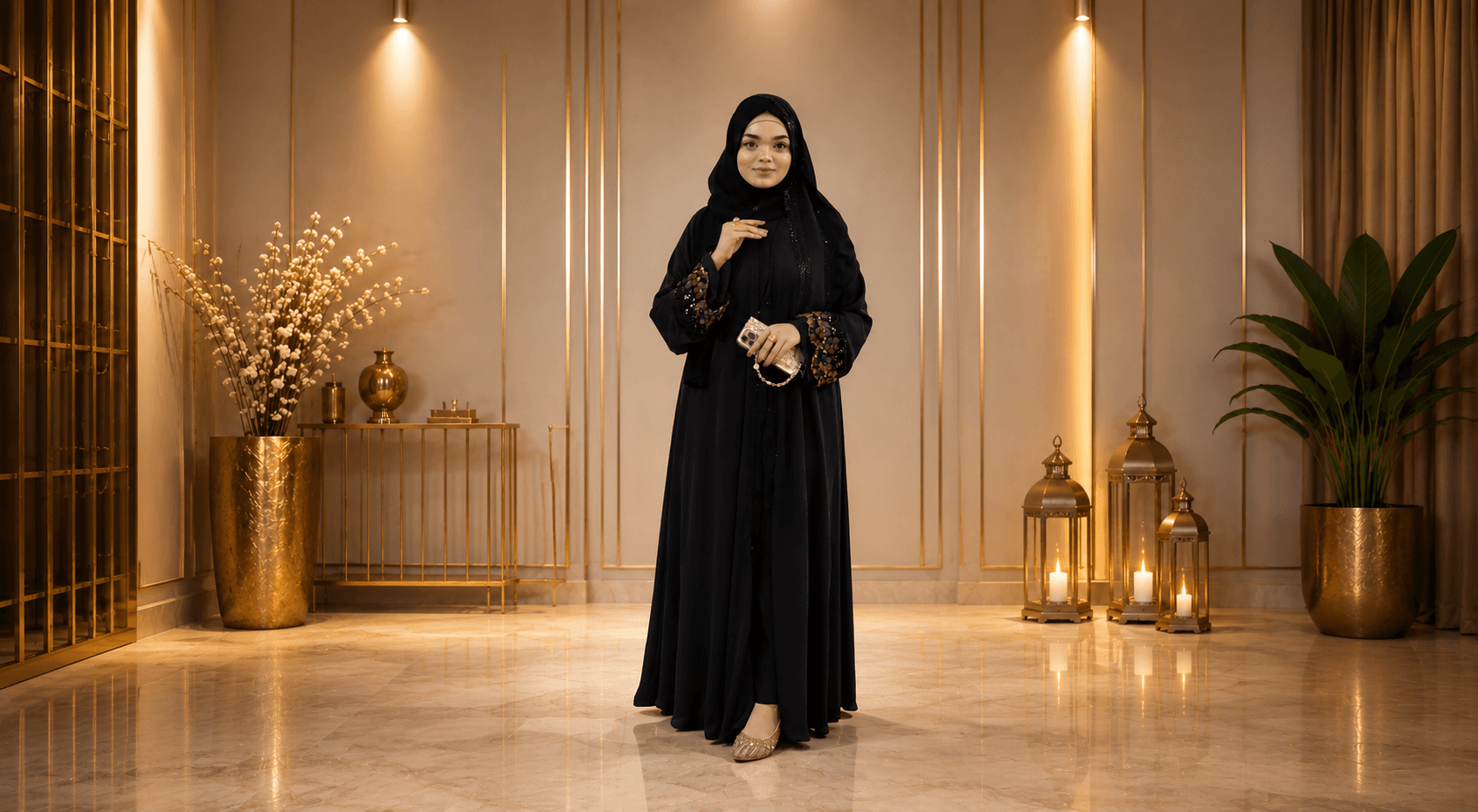 The new luxurious abaya collection